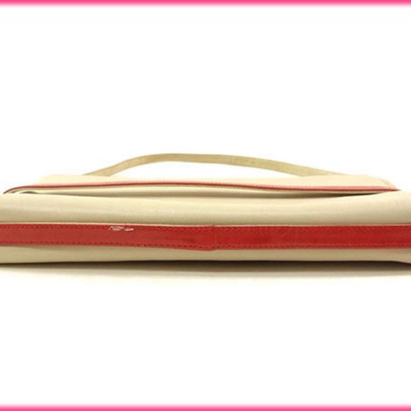 Authentic Bally Shoulder bag White Red Woman - Picture 3 of 5